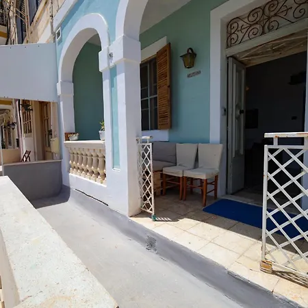 Traditional Maltese Townhouse With Backyard Garden And Seafront Location
