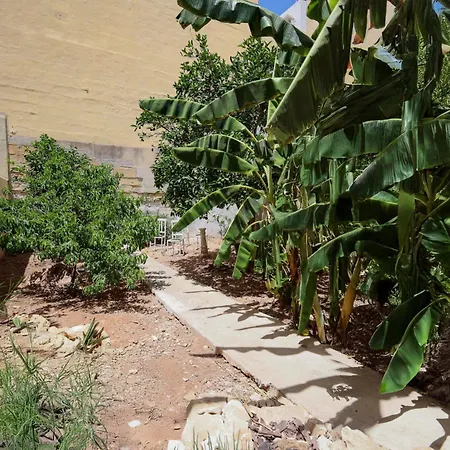 Traditional Maltese Townhouse With Backyard Garden And Seafront Location בית נופש