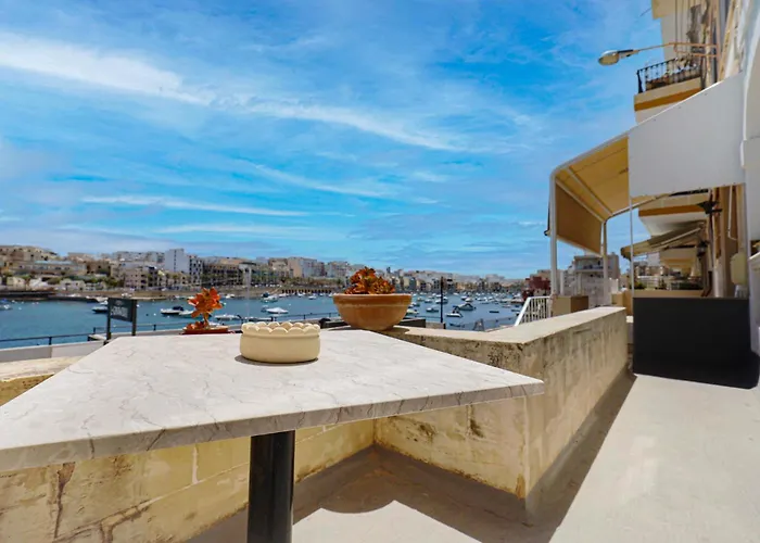 Traditional Maltese Townhouse With Backyard Garden And Seafront Location *